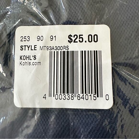 Tek Gear Men’s Short Sleeve Polo Shirt Classic Fit 3 Button Large Dress Blue - Picture 3 of 5